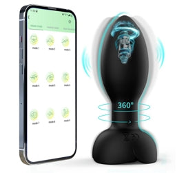 Anal Buttplug Vibration With App