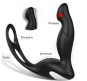 Prostate Stimulator With Cock Rings
