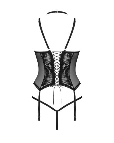 2 Piece Suspender Set Alessya - black