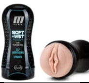 M for Men - Soft and Wet - Pussy with Pleasure Orbs - Self Lubricating