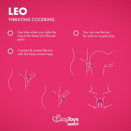 EasyConnect - Vibrating Cockring Leo app-controlled