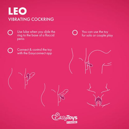 EasyConnect - Vibrating Cockring Leo app-controlled