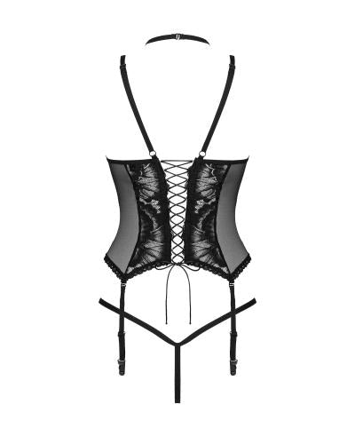 2 Piece Suspender Set Alessya - black