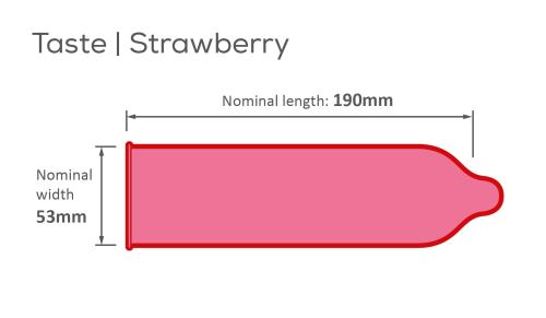 Pasante Taste Condoms - 12 Condoms