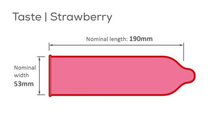 Pasante Taste Condoms - 12 Condoms