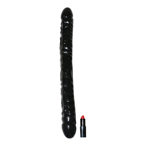 Dubbele Dildo 45 cm - Zwart