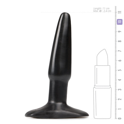 Classic Buttplug Smooth & Small - Zwart