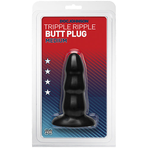 Triple Ripple Butt Plug