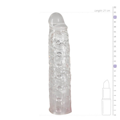 Verlengende Penis Sleeve - Transparant