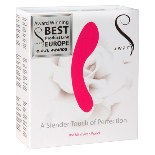 The Mini Swan Wand Vibrator - Roze