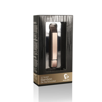 Bamboo Bullet Vibrator - Rose Gold