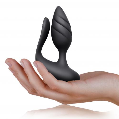 Rocks-Off - Cocktail Koppelvibrator - Zwart