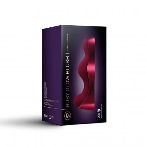 Rocks-Off Ruby Glow Blush Prostaat en G-spot Vibrator