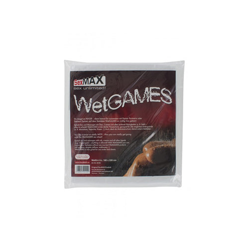 SexMAX WetGAMES Laklaken 180 x 220 cm