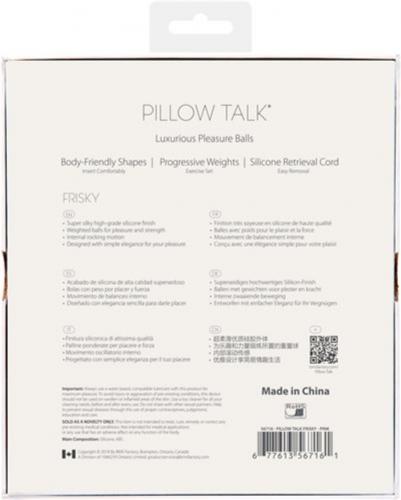 Pillow Talk - Frisky Pleasure Balls