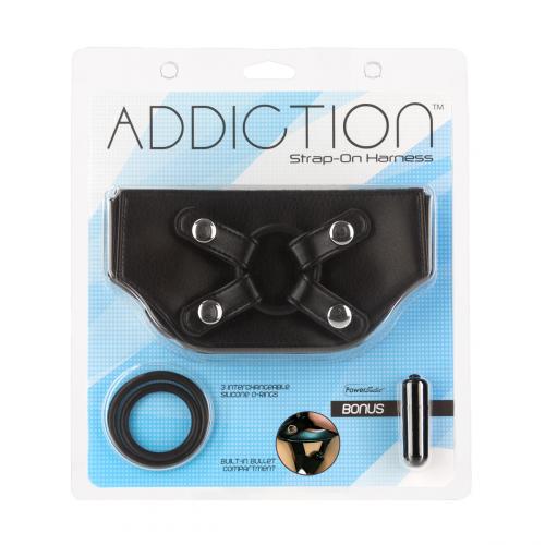 Addiction - Strap-On Harnas - Zwart