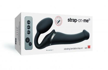 Strap On Me - Strapless Vibrerende Voorbind Dildo - Maat M