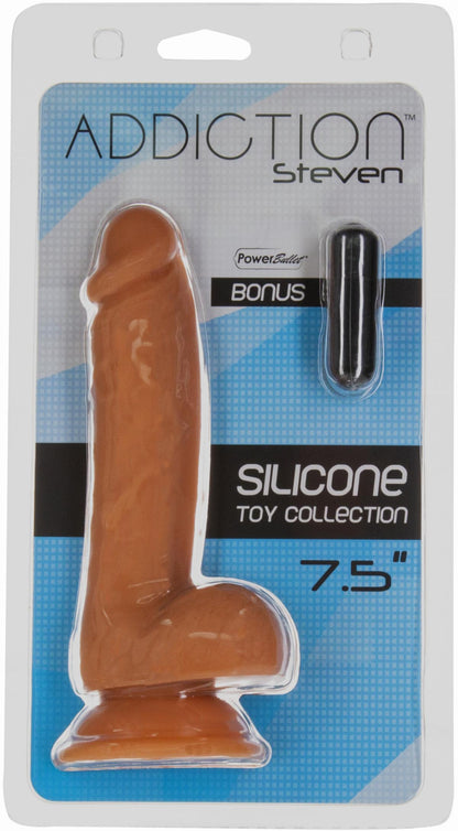 Addiction - Steven Dildo Met Zuignap - 17 cm