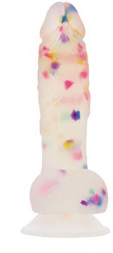 Addiction - Party Marty Confetti Dildo - 18 cm