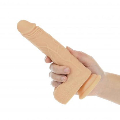 Naked Addiction - Realistische Stotende Dildo met Afstandsbediening - 23 cm