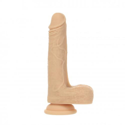 Naked Addiction - Realistische Roterende En Stotende Dildo Met Afstandsbediening - 19 cm