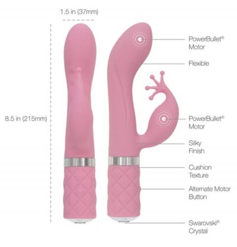 Pillow Talk - Kinky Rabbit & G-Spot Vibrator