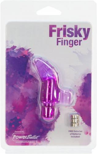 Frisky Vinger Vibrator Met Bullet