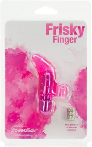 Frisky Vinger Vibrator Met Bullet