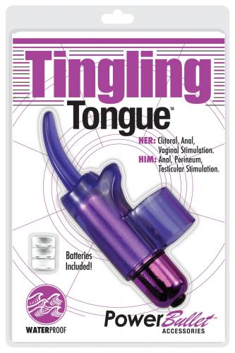 Tingling Tongue Bullet Vinger Vibrator