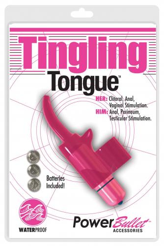 Tingling Tongue Bullet Vinger Vibrator