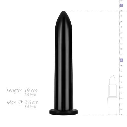 Dildo 20 cm - Zwart