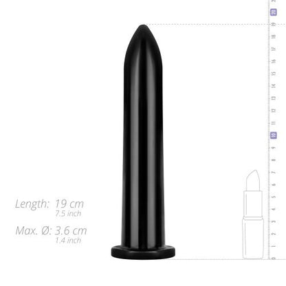 Dildo 20 cm - Zwart