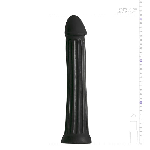 XXL Dildo 31.5 cm - Zwart