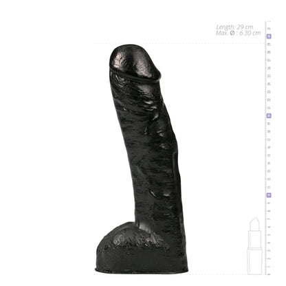 Realistische Dildo 29 cm - Zwart