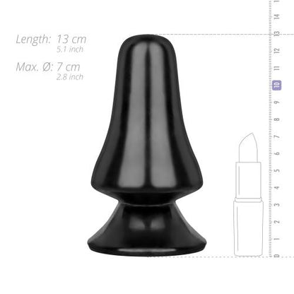 Buttplug 12 cm - Zwart