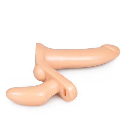 Plena II Dubbele Voorbind Dildo + Harnas