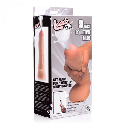 Dual Density Spuitende Dildo - 24 cm