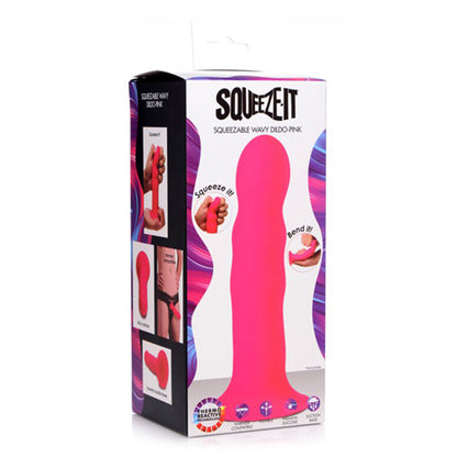 Squeeze-It Wavy Dildo