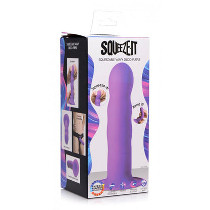 Squeeze-It Wavy Dildo