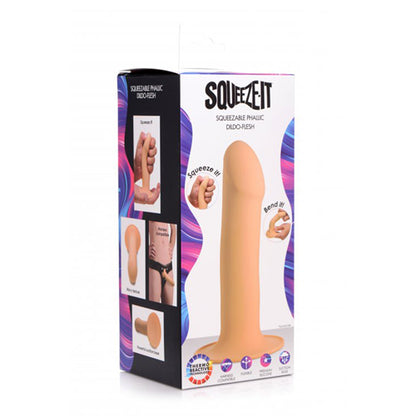 Squeeze-It Phallic Dildo - 15.2 cm