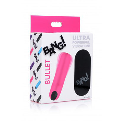 Bang! Bullet Vibrator Met Afstandsbediening - Roze