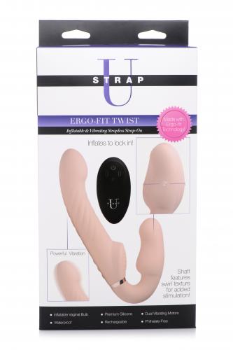 Swirl Vibrerende Strapless Strap-On