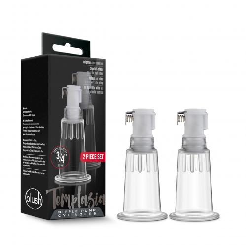 Temptasia - Set Tepel of Clitoris Zuigers - Binnendiameter 1.9 cm