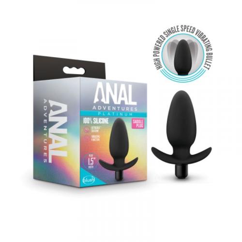 Anal Adventures Platinum - Saddle Vibrerende Anaal Plug