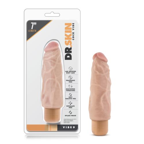 Dr. Skin - Cock Vibe no9 Vibrator - Beige