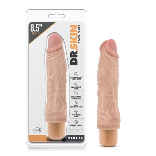 Dr. Skin - Cock Vibe no10 Vibrator - Beige