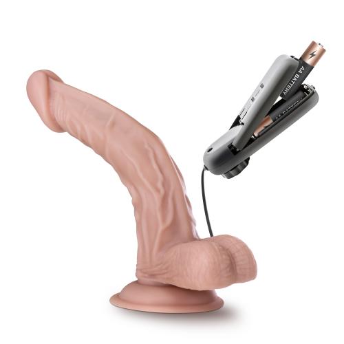 Dr. Skin - Dr. Sean Vibrator Met Zuignap 20 cm - Vanilla