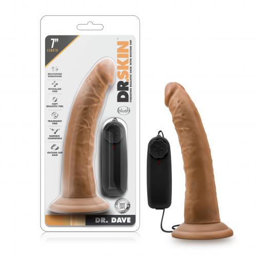 Dr. Skin - Dr. Dave Vibrator Met Zuignap