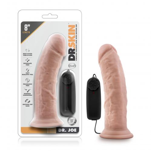 Dr. Skin - Dr. Joe Vibrator Met Zuignap 20 cm