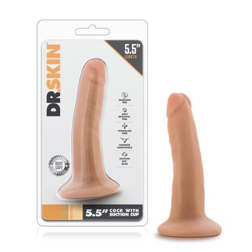 Dr. Skin - Realistische Dildo Met Zuignap 14 cm